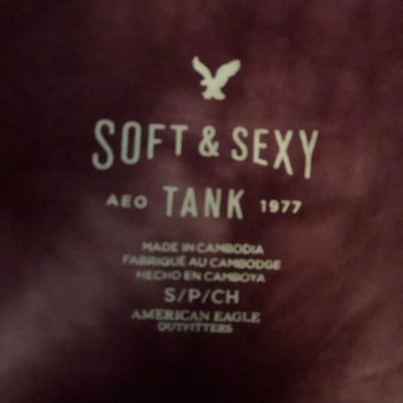 ☆American Eagle Tie Dye  Soft and Sexy Tank☆ - Picture 2 of 4